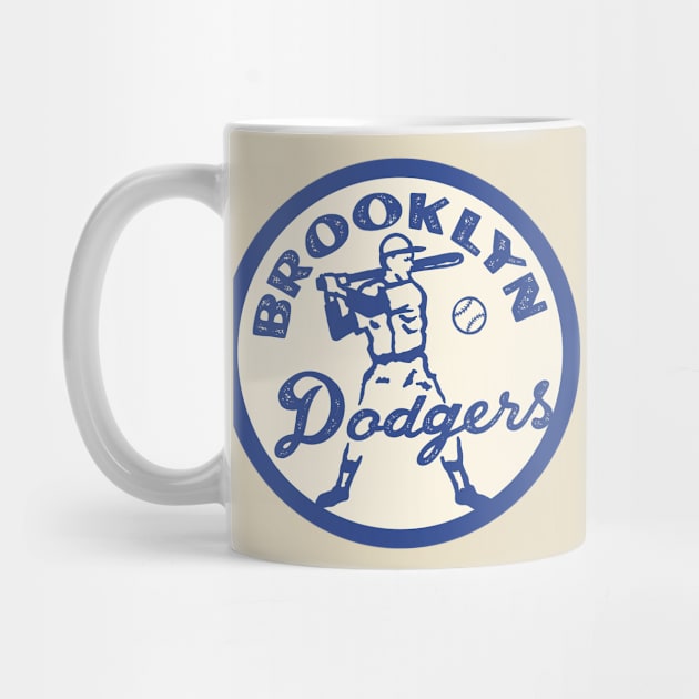 Old Baseball Brooklyn  Dodgers by Punk Rock